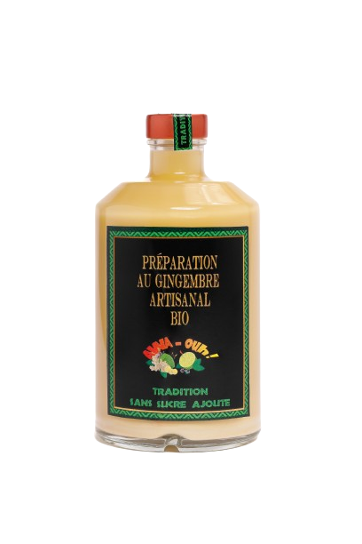 Concentrado de Jengibre Ecológico sin azúcar-50 y 25 cl-Awa-ouh!®
