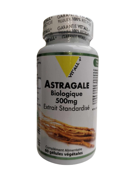 Astragale Bio 500 mg Vit'all+ - 60 gélules végétales