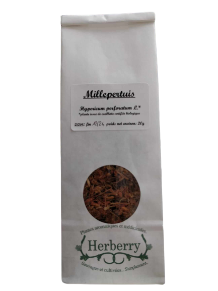 Hierba de San Juan Bio para infusión-20g-Herberry
