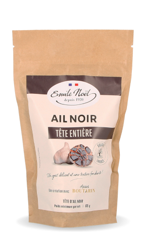 Ajo Negro Ecológico cabeza entera-65g-Emile Noël