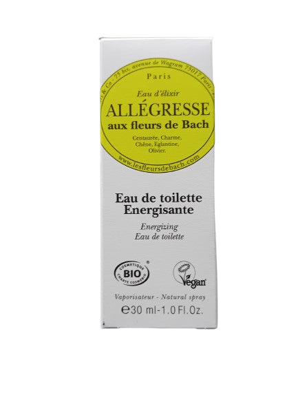 Alllégresse - Agua de colonia energizante orgánica - 30ml - Elixir&Co