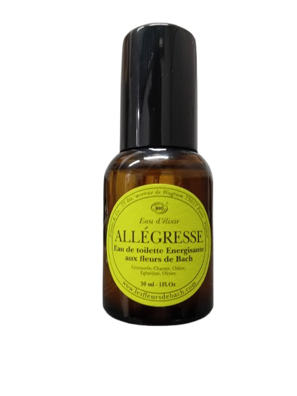 Alllégresse - Agua de colonia energizante orgánica - 30ml - Elixir&Co
