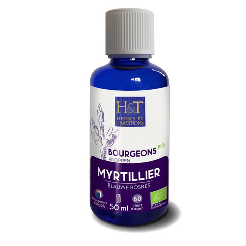 Bourgeons de Myrtillier bio Herbes et Traditions - flacon 50 ml