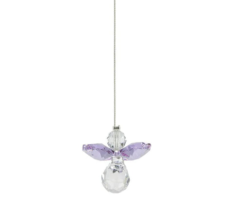 Ángel de la guarda Amatista Claro Junio | Feng Shui Cristal Tierra Zen