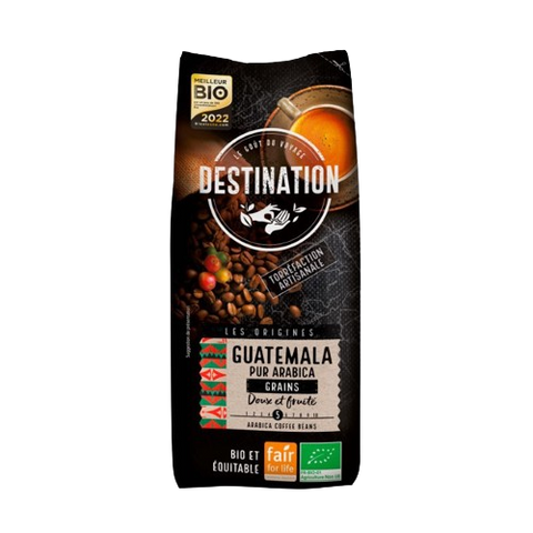 Café en Grano Orgánico Puro Arábica de Guatemala-500g-Destino
