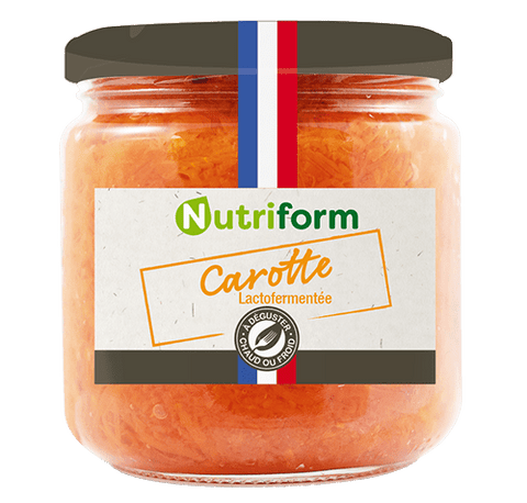 Zanahoria Lactofermentada Bio-380g-Nutriform