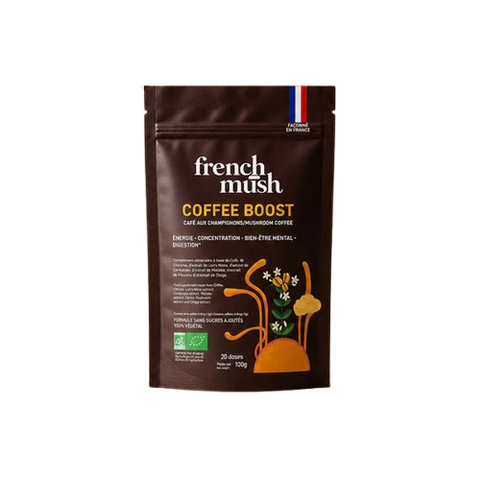 Coffee Boost Bio 100g French Mush Café + 5 champignons