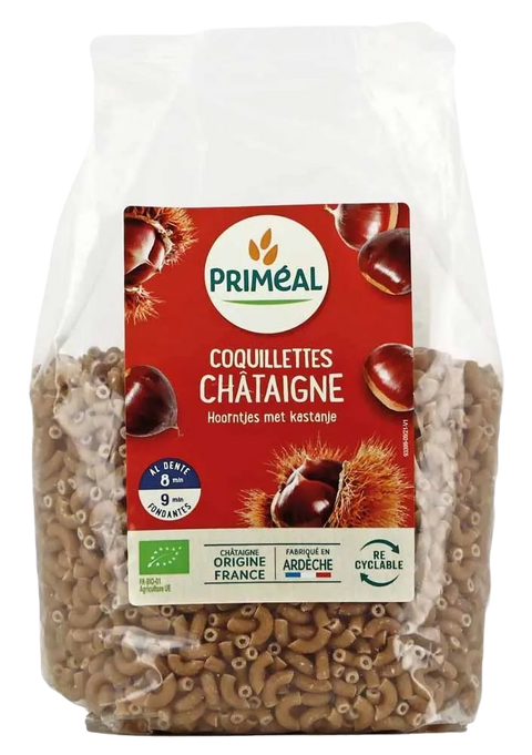 Cáscaras de castaña ecológicas-500g-Priméal