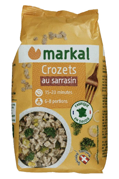 Crozets de trigo sarraceno ecológico-500g-Markal