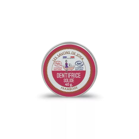 Dentifrice solide à la Framboise-40g-Les savons de Joya