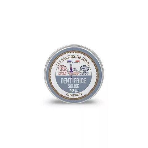 Dentifrice solide au charbon-40g-Les savons de Joya