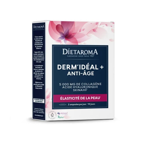 Derm'idéal+ Antiedad Elasticidad de la piel - 20 ampollas