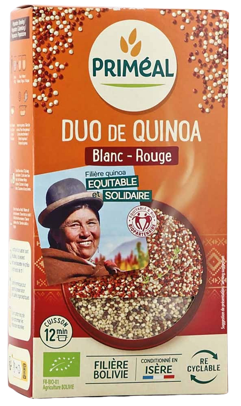 Dúo de Quinua Orgánica-500g-Priméal