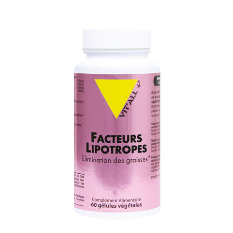 Facteurs Lipotropes Vit'all+ - 60 gélules végétales