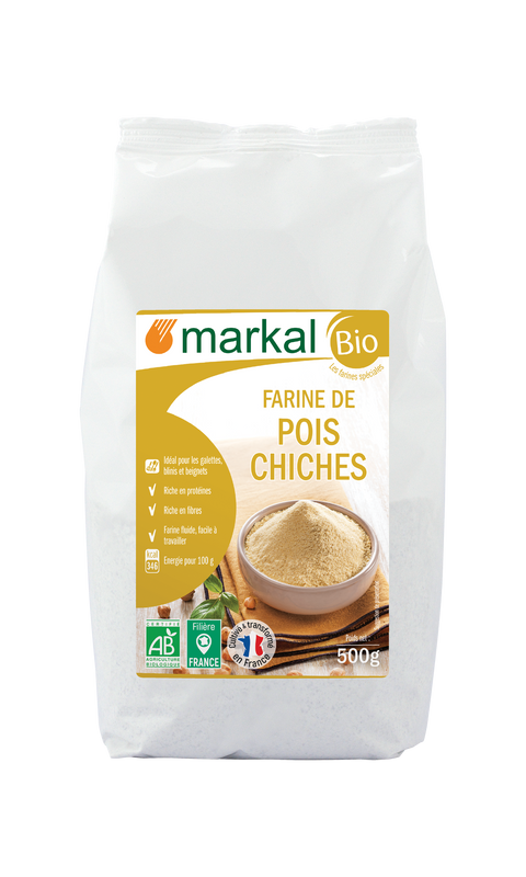 Harina de Garbanzos Ecológica-500g-Markal