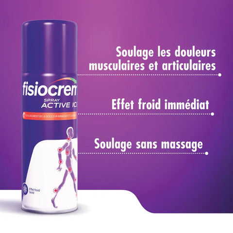 Fisiocrem Spray Active Ice 150 ml - vue 2