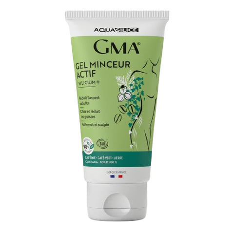 Retrouvez une silhouette harmonieuse et dites adieu à la peau d'orange avec le GMA Gel Minceur Actif Bio 150ml d'Aquasilice