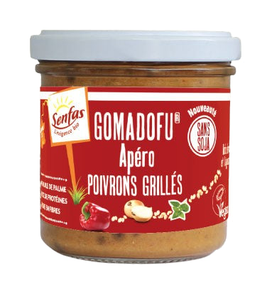 Gomadofu Poivrons Grillés Tartinable Bio 140g – Senfas