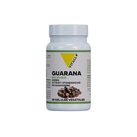 Guarana Bio 500 mg Vit'all+ - 60 gélules végétales