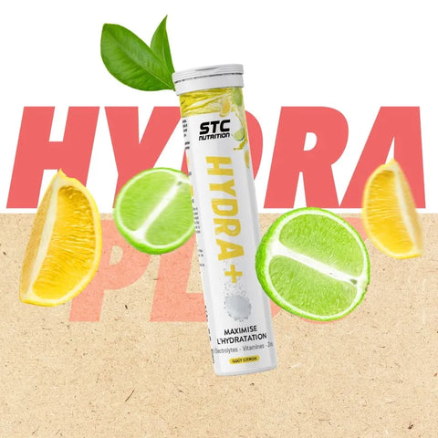HYDRA+ 20 Pastilles Effervescentes STC Nutrition – Hydratation