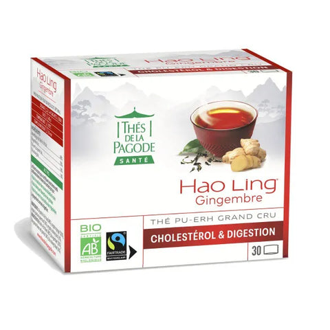 Jengibre Hao Ling - 30 bolsitas - Té Pagoda
