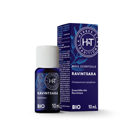 Huile essentielle de ravintsara bio Herbes et Traditions - flacon 10 ml