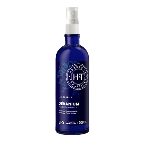 Hydrolat de Géranium Bourbon Bio-200ml-Herbes et Traditions