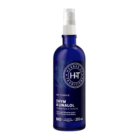 Hydrolat de thym à linalol bio Herbes et Traditions - flacon 200 ml