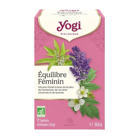 Infusion Équilibre Féminin Yogi Tea - 17 sachets