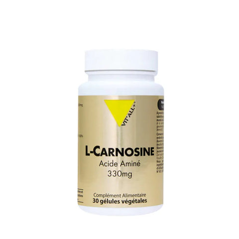 L-Carnosine 330 mg Vit'all+ - 30 gélules végétales