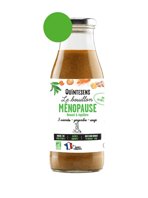 Bouillon Ménopause Bio 240ml Quintesens-Vitalité et Équilibre