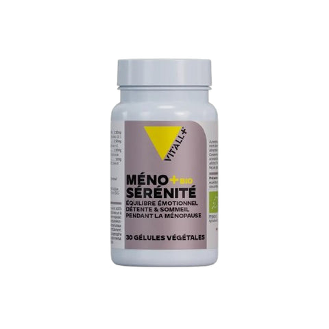 Boîte MÉNO+ Sérénité Bio 30 gélules Vit'all+