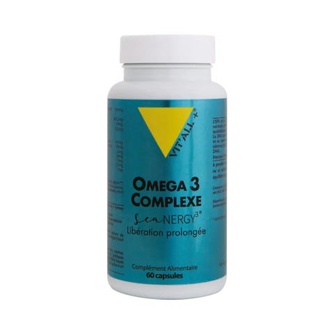 Oméga 3 complexe SeaNERGY3 Vit'all+ - 60 capsules