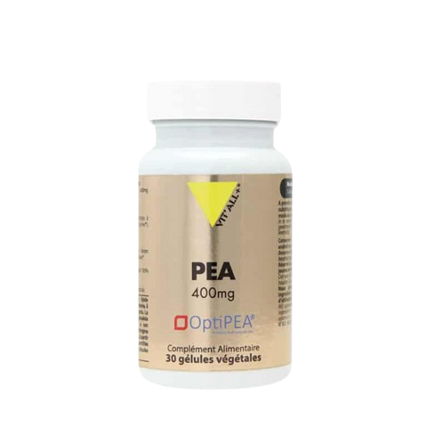 PEA 400 mg OptiPEA Vit'all+ - 30 gélules, vue 2