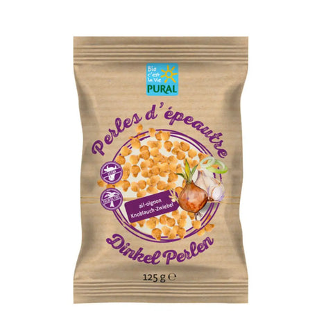 Perlas de Espelta Ajo Cebolla-125g-Pural