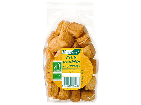 Bollos pequeños de queso ecológico-100g-Evernat
