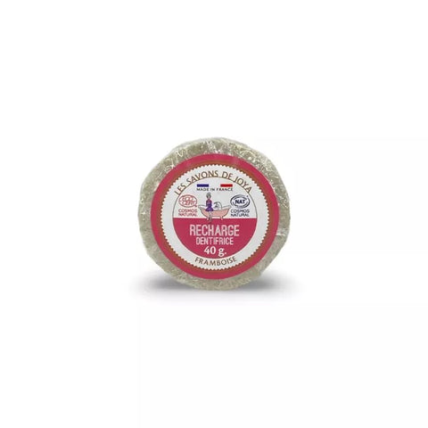 Recharge pour dentifrice Framboise-40g-Les savons de Joya