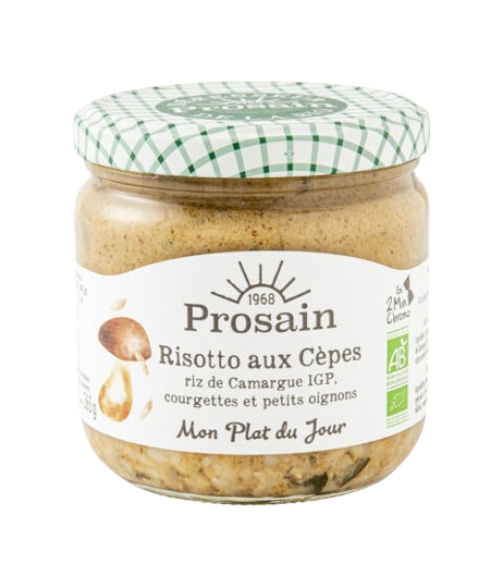 Risotto de boletus ecológico-365g-Prosain