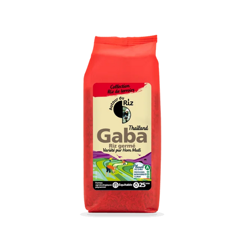 Arroz Germinado Gaba Orgánico-500g-Arroz Alrededor