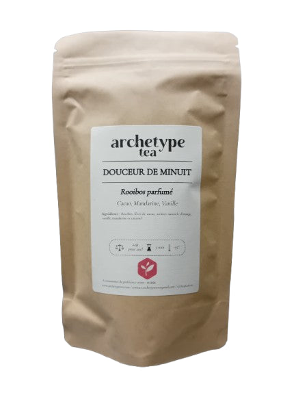 Rooibos aromatizado-Dulzura de medianoche-100g-Té arquetipo