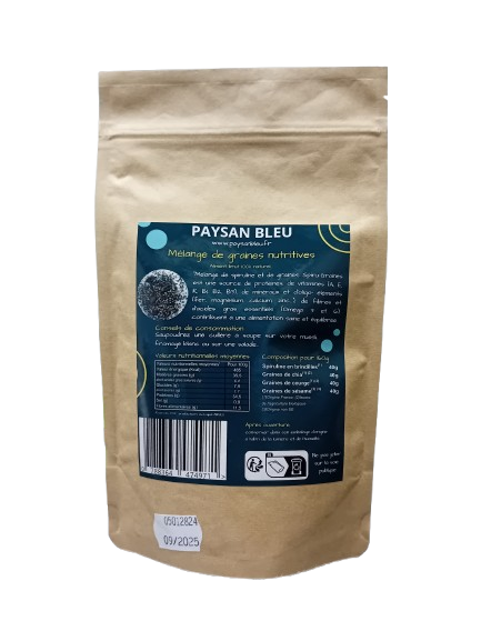 Spiru-Seeds-160g-Azul Campesino
