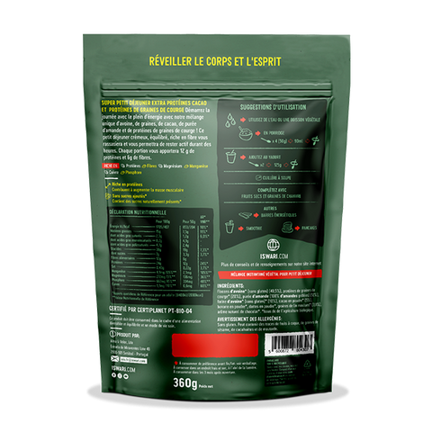 Súper desayuno extra proteico-360g-Iswari