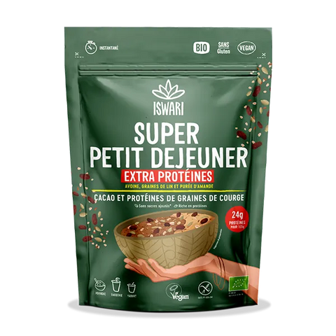 Súper desayuno extra proteico-360g-Iswari