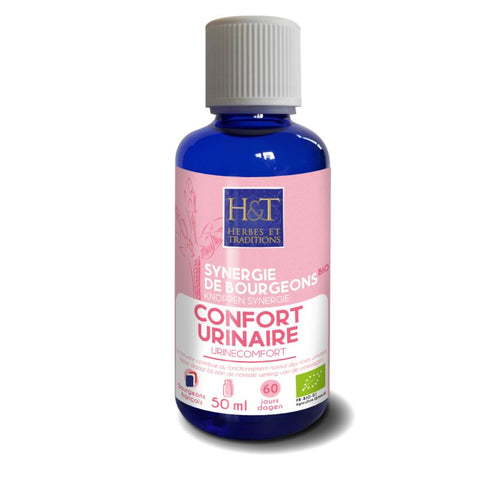 Synergie de bourgeons confort urinaire bio Herbes et Traditions - flacon 50 ml