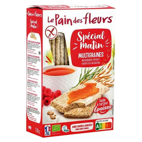 Tostadas Especiales de la Mañana Bio-Multicereales-230g-Le Pain des Fleurs