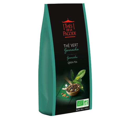 Té verde Genmaicha ecológico de Japón-100g-Thés de la Pagode