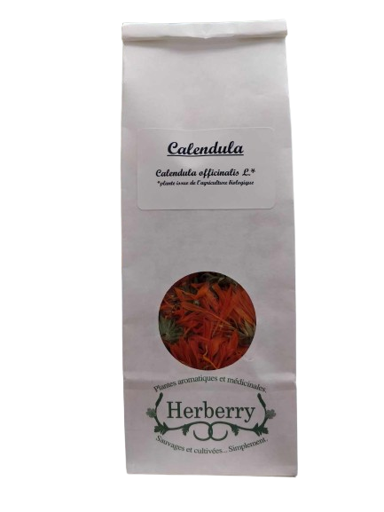 Organic Calendula Herbal Tea-20g-Herberry