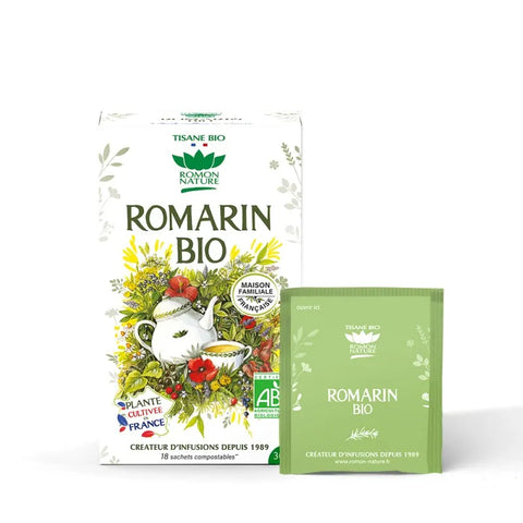 Infusión de Romero Ecológica-18 sobres-Romon Nature
