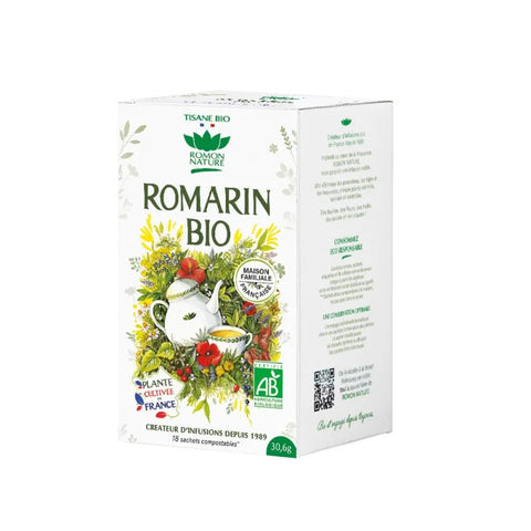 Infusión de Romero Ecológica-18 sobres-Romon Nature