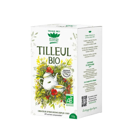 Infusión de Tilo Bio - 20 sobres - Romon Nature